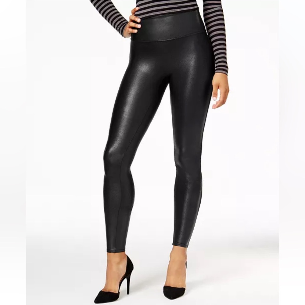 #290. . Spanx Faux Leather Leggings